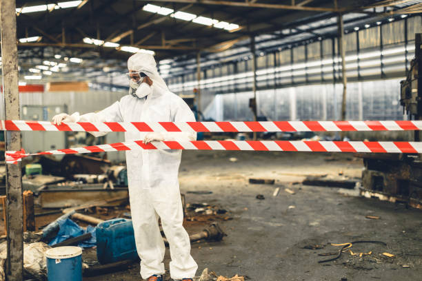 Professional Unattended Death Cleanup technician working in Wasco, CA